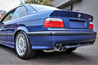 Dinan Free Flow Axle-Back Exhaust w/ Polished Tips for BMW E36 3 Series (1992-1999) - D660-0360 view 2