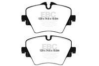 EBC Yellowstuff Front Brake Pads for BMW X1 (2016-2017) - DP42245R view 2