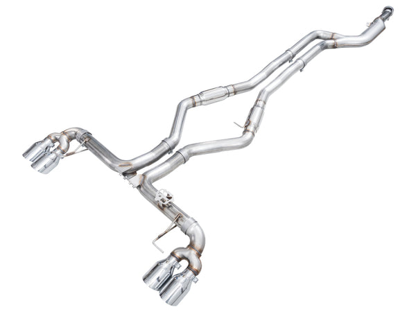 AWE Tuning Cat-Back Exhaust for BMW G42 M240i (2022-2026) - 3020-42240