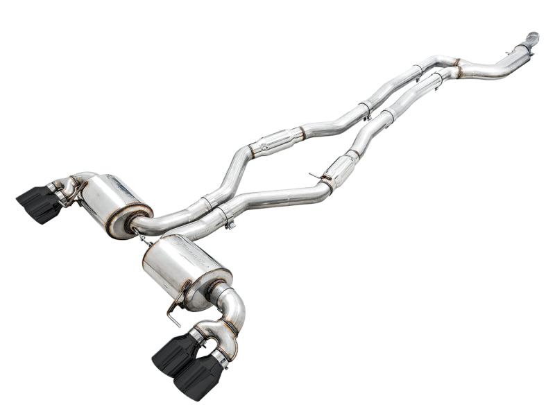 AWE Tuning Cat-Back Exhaust for BMW G20 M340i (2019+) - 3015-43158