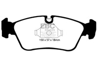 EBC Bluestuff Front Brake Pads for BMW Z3 (1999-2002) - DP51211NDX view 4