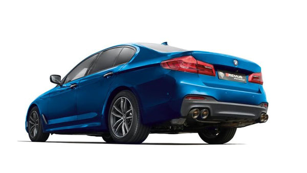 Remus Axle-Back Exhaust for BMW G30 M550I (2017) - 089017 1500