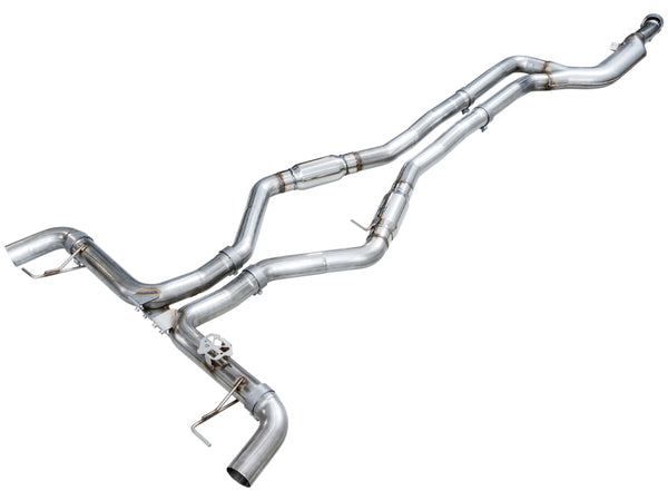 AWE Tuning Cat-Back Exhaust for BMW G42 M240i (2022-2026) - 3020-31240