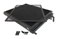 CSF Front Mount Triple-Pass Heat Exchanger with Rock Guard for BMW B58 B48, Black view 2
