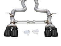 AWE Gen2 Track Edition Cat-Back Exhaust w/ Diamond Black Tips for BMW F80/F82 M3 M4 S55 Twin Turbo (2015-2020) - 3020-43087 view 3