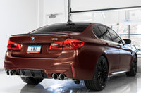 AWE Tuning Cat-Back Exhaust for BMW F90 M5 S63 Twin Turbo (2018-2019) Diamond Black Tips - 3025-43066 view 3