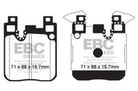 EBC Yellowstuff Rear Brake Pads for BMW F80 M3 S55 Twin Turbo (2014-2019) - DP42133R view 2