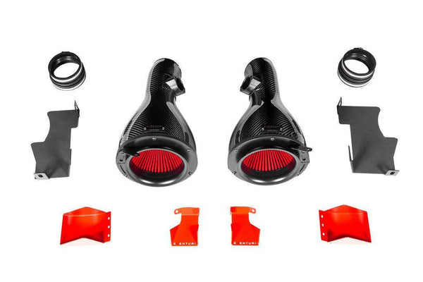 Eventuri Air Intake, Gloss Carbon for BMW E60/E63 M5/M6 S85 (2004-2010) - EVE-E60V2-CF-INT