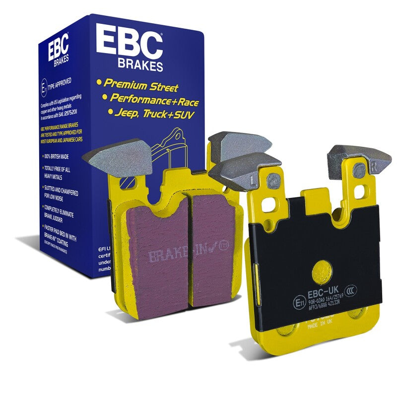 EBC Yellowstuff Rear Brake Pads for BMW F80 M3 (2014+) - DP42133R