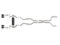 aFe MACH Force-Xp Cat-Back Exhaust w/ Carbon Fiber Tip for BMW G87 M2 (2023-2025) - 49-36353-C view 2