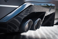 Akrapovic Round Carbon Tail Pipe Set for BMW G90/G99 M5 S68 Twin Turbo (2025-2026) - TP-CT/78 view 2