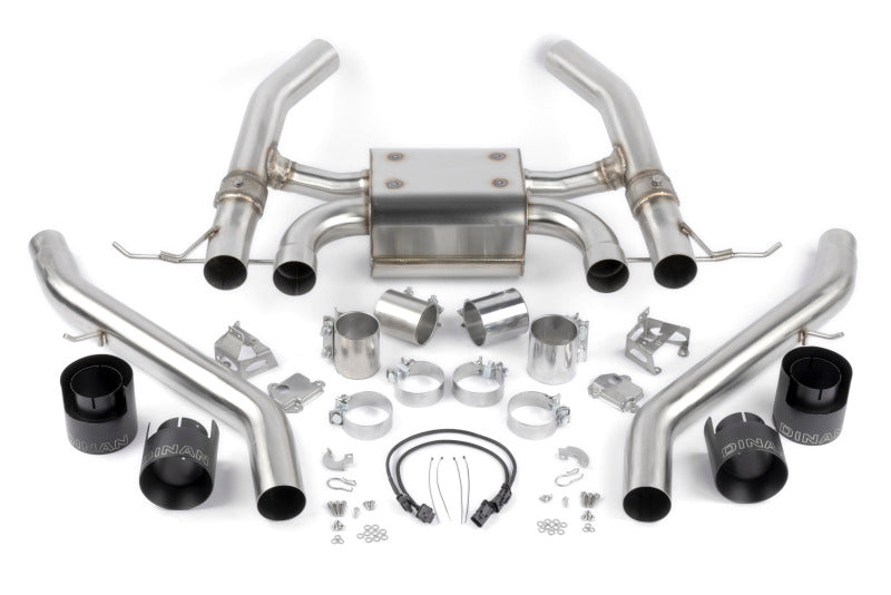 Dinan Axleback Axle-Back Exhaust for BMW G80/G82/G83 M3 M4 (2021-2027) - D660-0093-BLK