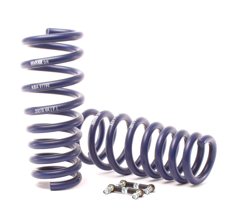 H&R Coil Spring Lowering Kit for BMW E70 X5, Self-Leveling (2007-2013)