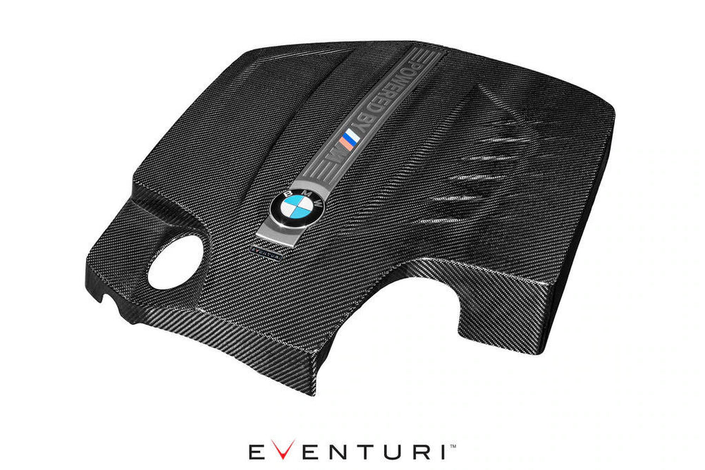 Eventuri Black Carbon Engine Cover for BMW F87 M2 N55/S55 (2016-2021) - EVE-N55-M2-ENG