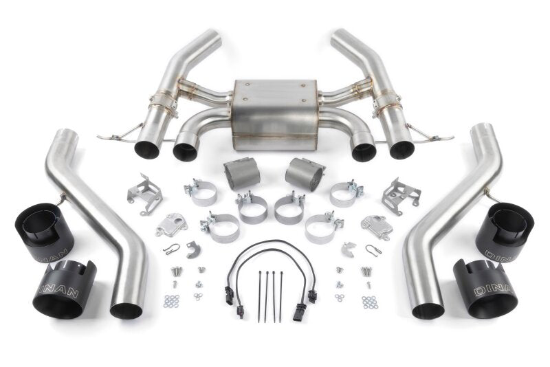 Dinan Axleback Axle-Back Exhaust for BMW G87 M2 (2023-2026) - D660-0100-BLK