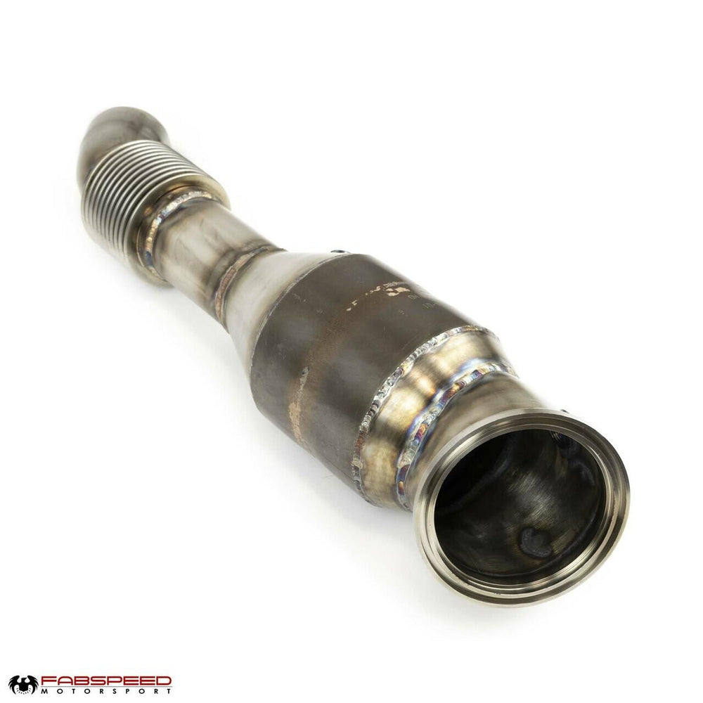 Fabspeed Downpipe for BMW F22 M240i B58 (2016+) - FS.BMW.M240.SC