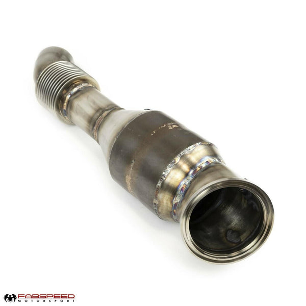 Fabspeed Downpipe for BMW F22 M240i B58 (2016+) - FS.BMW.M240.SC