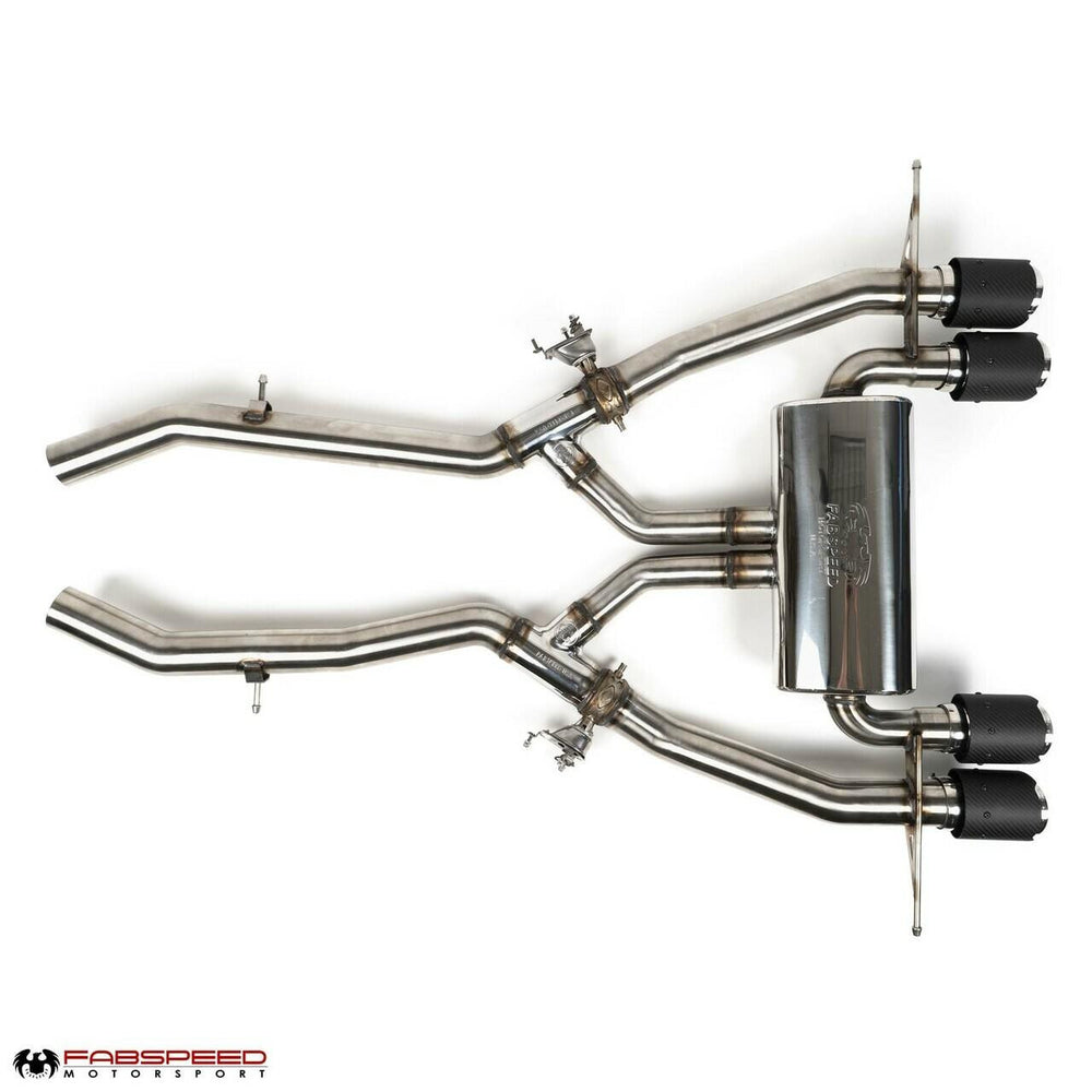 Fabspeed Valved Cat-Back Exhaust for BMW G80/G82 M3/M4 S58 (2021+)
