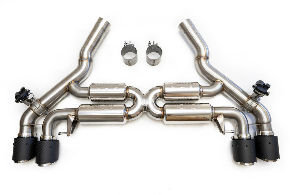 Fabspeed Valved Cat-Back Exhaust for BMW F90 M5 S63TU (2018-2023)