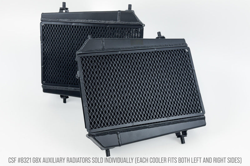 CSF 8321 BMW G8X M3 M4 M2 CSF High-Performance Auxiliary Radiator Single Radiator