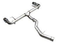 AWE Track Edition Axle-Back Exhaust w/ Chrome Silver Tips for BMW G2X 330i 430i (2019-2023) - 3020-32429 view 5