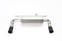Dinan Free Flow Axle-Back Exhaust w/ Black Tips for BMW F30/F32 335i 435i N55 Turbo (2012-2016) - D660-0045-BLK view 2
