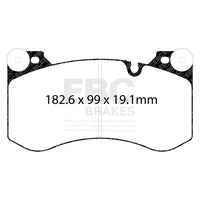 EBC Redstuff Front Brake Pads for BMW G80 M3 S58 Twin Turbo (2021-2025) - DP32454C view 3