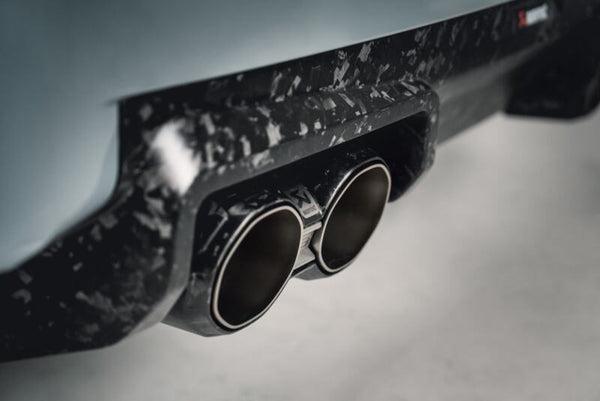 Akrapovic Exhaust Tips for BMW G87 M2 - TP-CT/73/CF