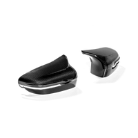 Akrapovic Gloss Carbon Mirror Caps for BMW F90/F91/F92 M5 M8 S63 Twin Turbo (2018-2026) - WM-BM/CA/3/G view 2