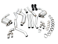 AWE Touring Edition Resonated Cat-Back Exhaust w/ Diamond Black Tips for BMW G20 M340i B58 Turbo (2019+) - 3015-43158 view 4