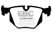 EBC Redstuff Rear Brake Pads for BMW E34 M5 (1994-1996) - DP3871C view 2