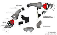 Eventuri Air Intake, Gloss Carbon for BMW F90 M5 S63TU Twin Turbo (2018-2023) - EVE-F9XM5M8-CF-INT view 2