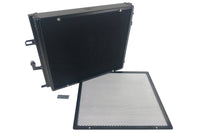 CSF Front Mount Triple-Pass Heat Exchanger with Rock Guard for BMW B58 B48, Black view 4