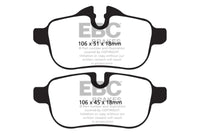 EBC Yellowstuff Rear Brake Pads for BMW E89 Z4 N20/N52/N54 Turbo (2009-2016) - DP42046R view 2
