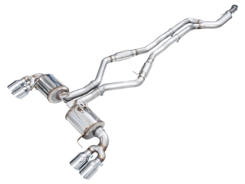 AWE Tuning Cat-Back Exhaust for BMW G42 M240i (2022-2026) - 3015-42240