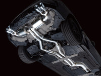 AWE Tuning Cat-Back Exhaust for BMW G42 M240i B58 Turbo (2022-2026) Touring Edition Chrome Silver Tips - 3015-42240 view 3