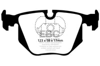 EBC RP-X Rear Brake Pads for BMW E46 M3 S54 (2001-2007) - DP81118RPX view 3