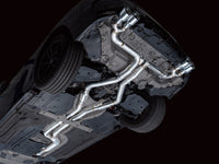 AWE Tuning Cat-Back Exhaust for BMW G42 M240i B58 Turbo (2022-2026) Track Edition Chrome Silver Tips - 3020-42240 view 3