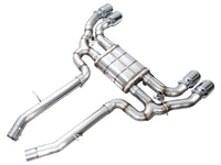 AWE Tuning Axle-Back Exhaust for BMW F97 X3 M S58 Twin Turbo (2020-2025) - 3025-42301 view 5