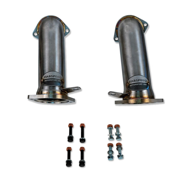 Fabspeed Secondary Downpipes for BMW X5 M/X6 M (2024+) - FS.BMW.F95LCI.SCB