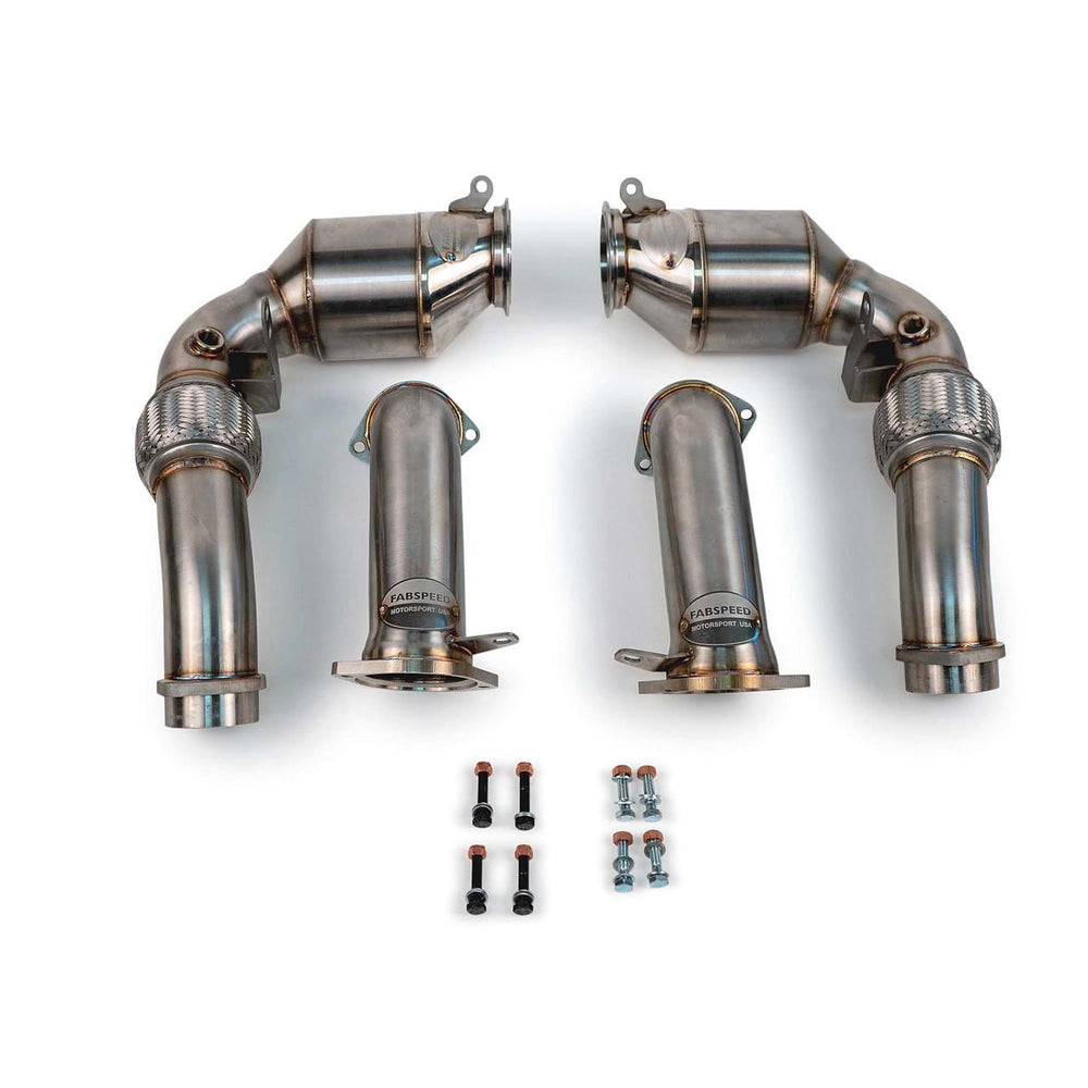 Fabspeed Downpipe for BMW X5 M/X6 M (2024+) - FS.BMW.F95LCI.SCDP