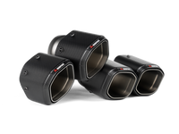 Akrapovic Hexagonal Carbon Tail Pipe Set for BMW G90/G99 M5 S68 Twin Turbo (2025-2026) - TP-CT/79 view 2