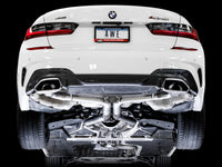 AWE Track Edition Cat-Back Exhaust for BMW G20 M340i, Retains Stock Tips B58 Turbo (2019+) - 3020-11032 view 2