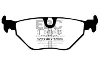 EBC Bluestuff Rear Brake Pads for BMW E36 M3 S50 (1992-1995) - DP5690NDX view 3