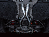AWE SwitchPath Cat-Back Exhaust w/ Diamond Black Tips for BMW G80/G82 M3 M4 S58 Twin Turbo - 3025-42480 view 3