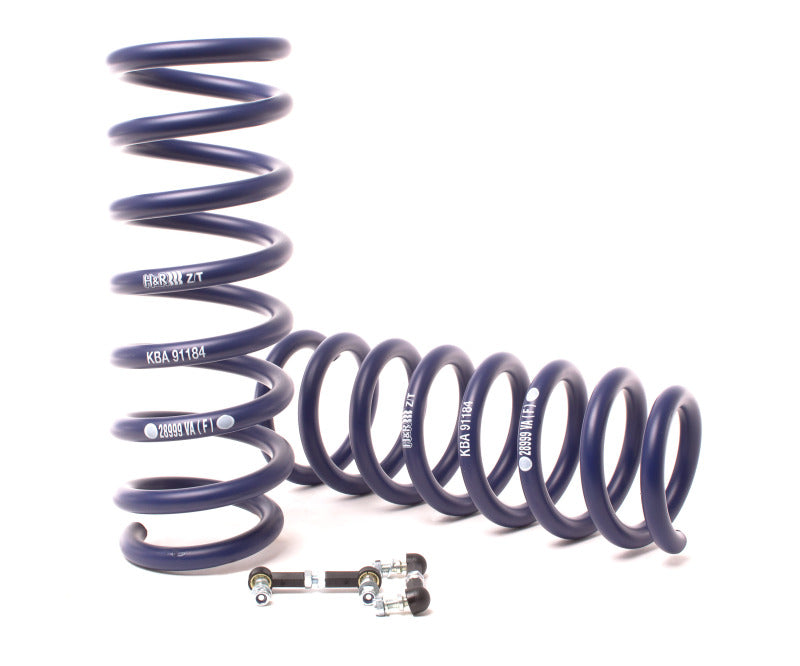 H&R Coil Spring Lowering Kit for BMW F02 740Li 750Li 760Li, xDrive Self-Leveling (2010-2015)