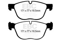 EBC Yellowstuff Front Brake Pads for BMW X5 (2007-2010) - DP41938R view 2