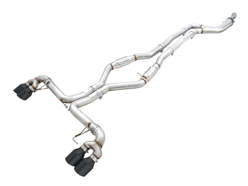 AWE Tuning Cat-Back Exhaust for BMW G20 M340i (2019+) - 3020-43085