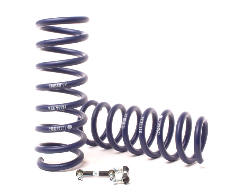 H&R Coil Spring Lowering Kit for BMW F02 750Li, Self-Leveling (2009-2015)