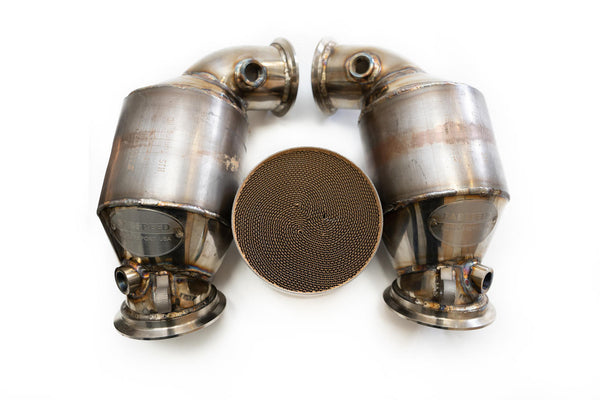 Fabspeed Downpipe for BMW M5 (2017-2023) - FS.BMW.F90.PSCDP